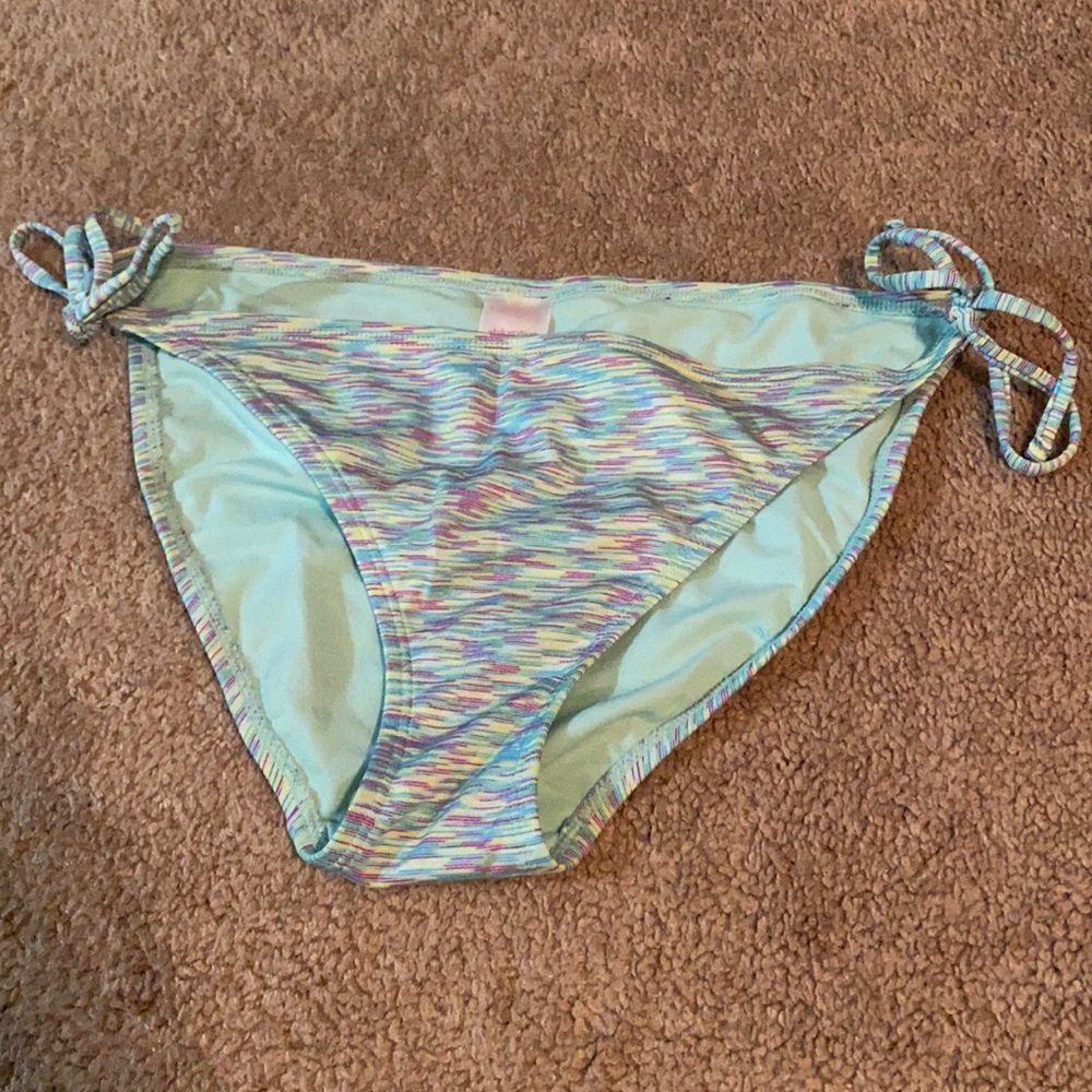 Colorful bikini bottoms